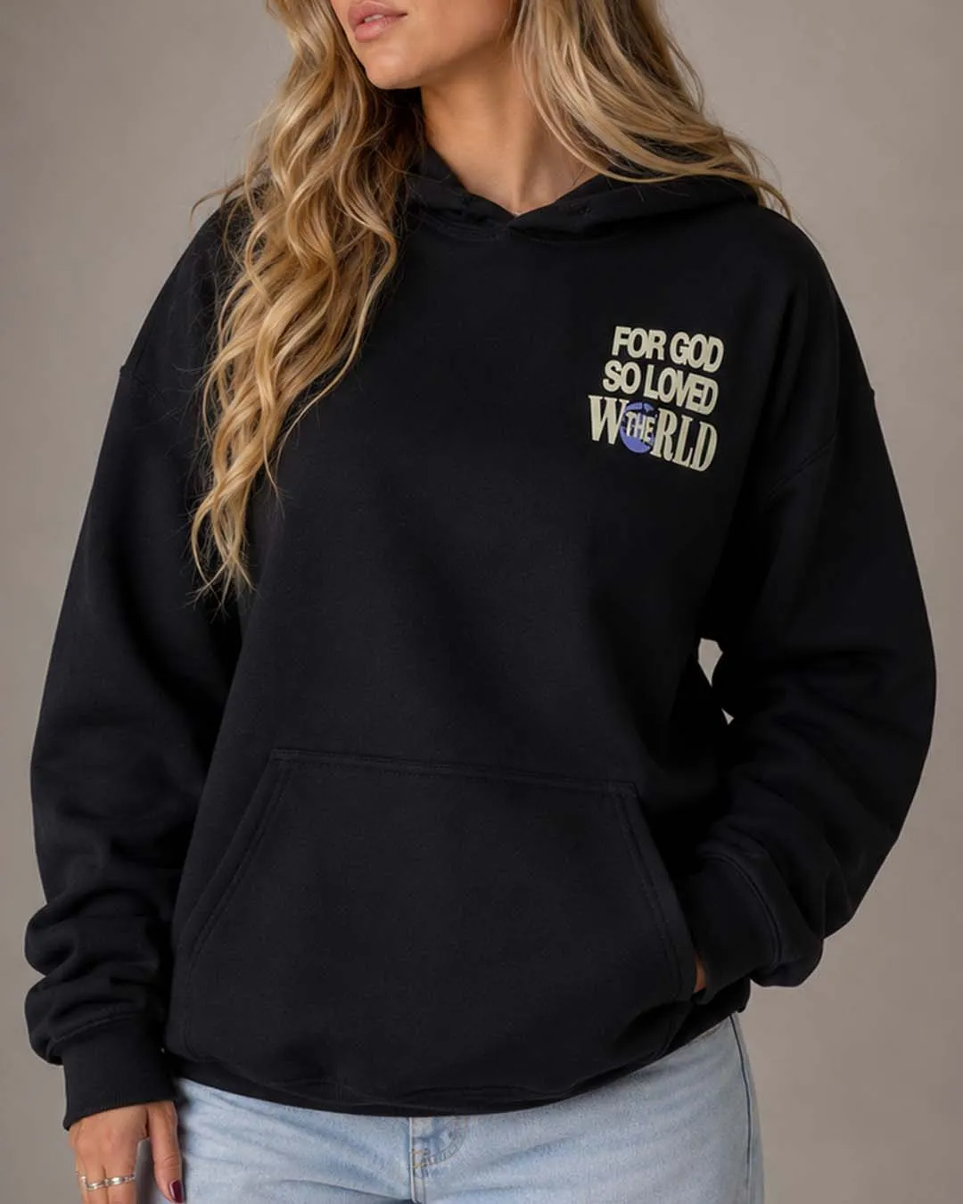 LMTD || "For God So Loved" Heavyweight Hoodie sold by Jesus Loves You product image thumbnail 5