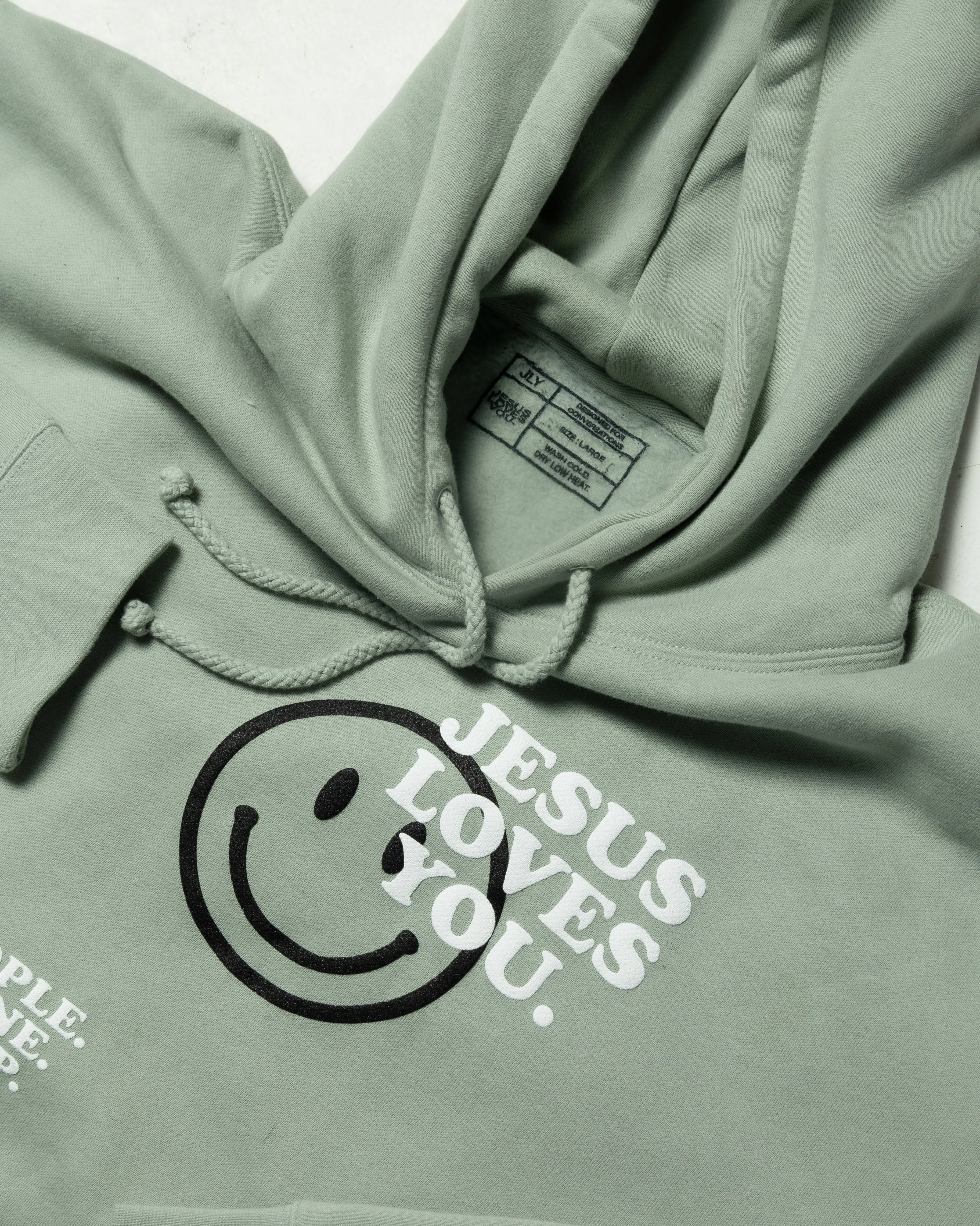 Sage Resolution Hoodie sold by Jesus Loves You product image thumbnail 4