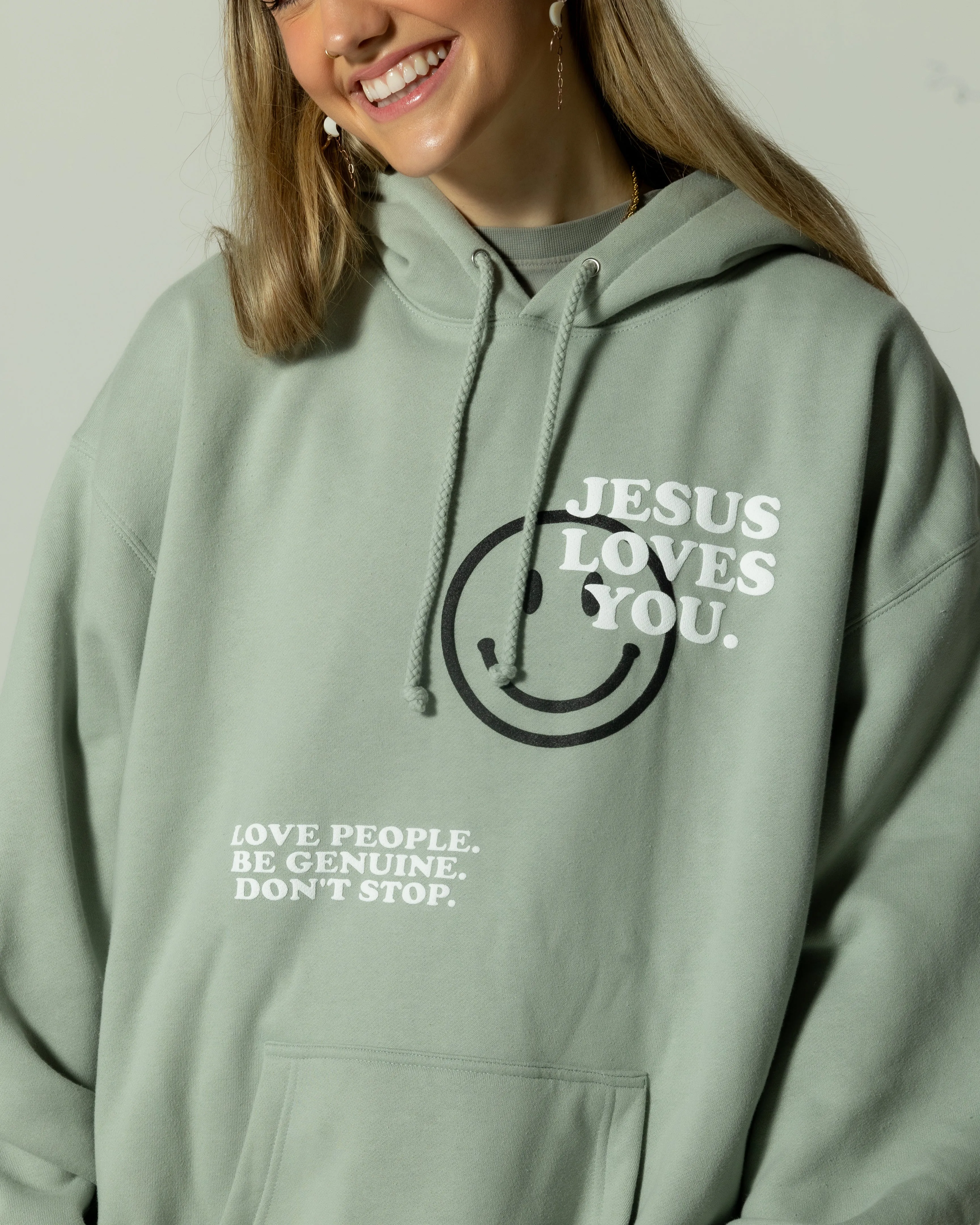 Sage Resolution Hoodie sold by Jesus Loves You