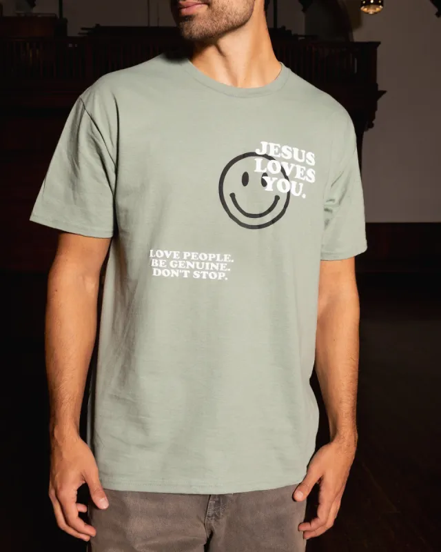 Sage Resolution Tee made by Jesus Loves You