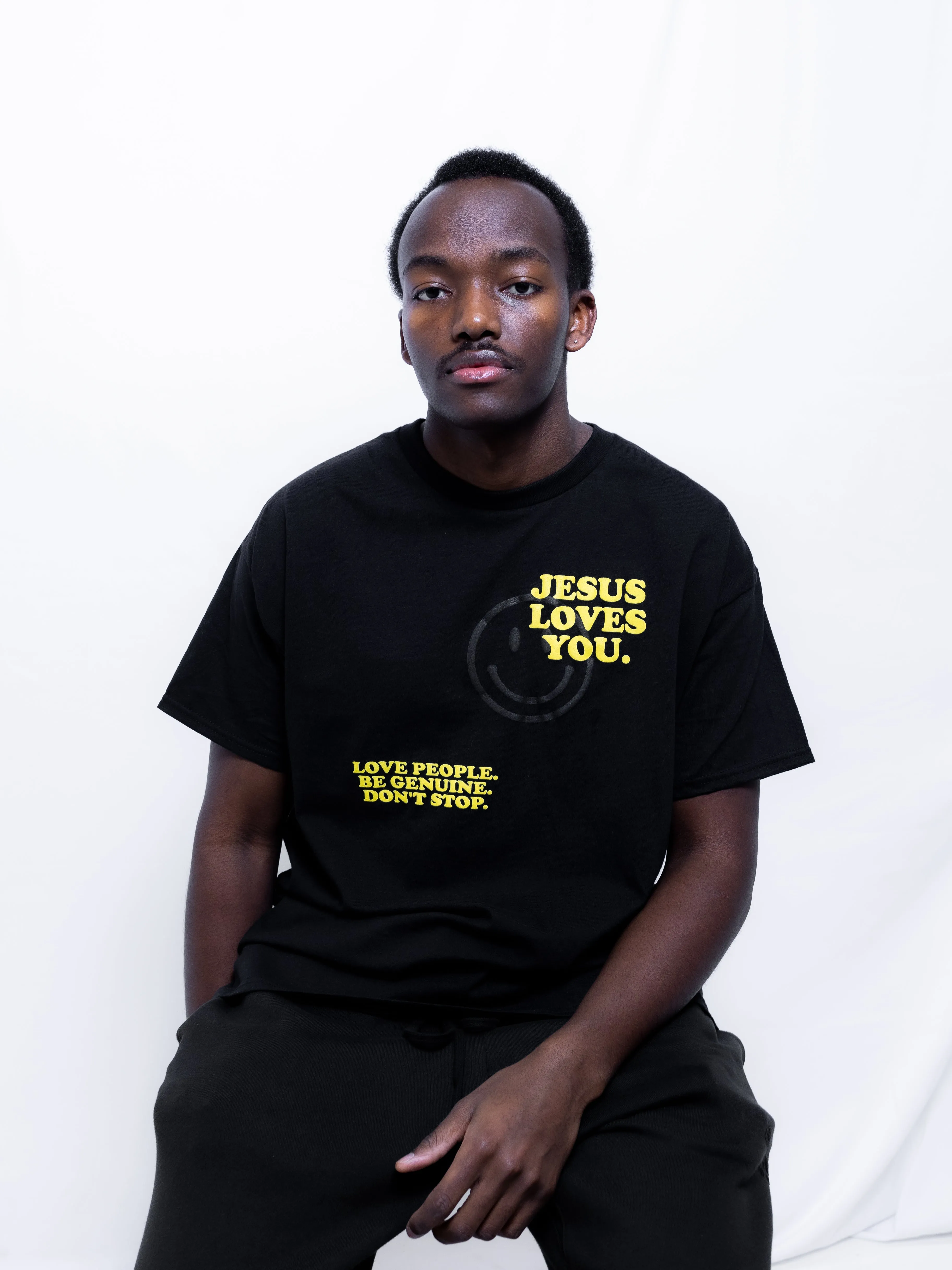Premium Puff Print "Resolution" Tee sold by Jesus Loves You product image thumbnail 2