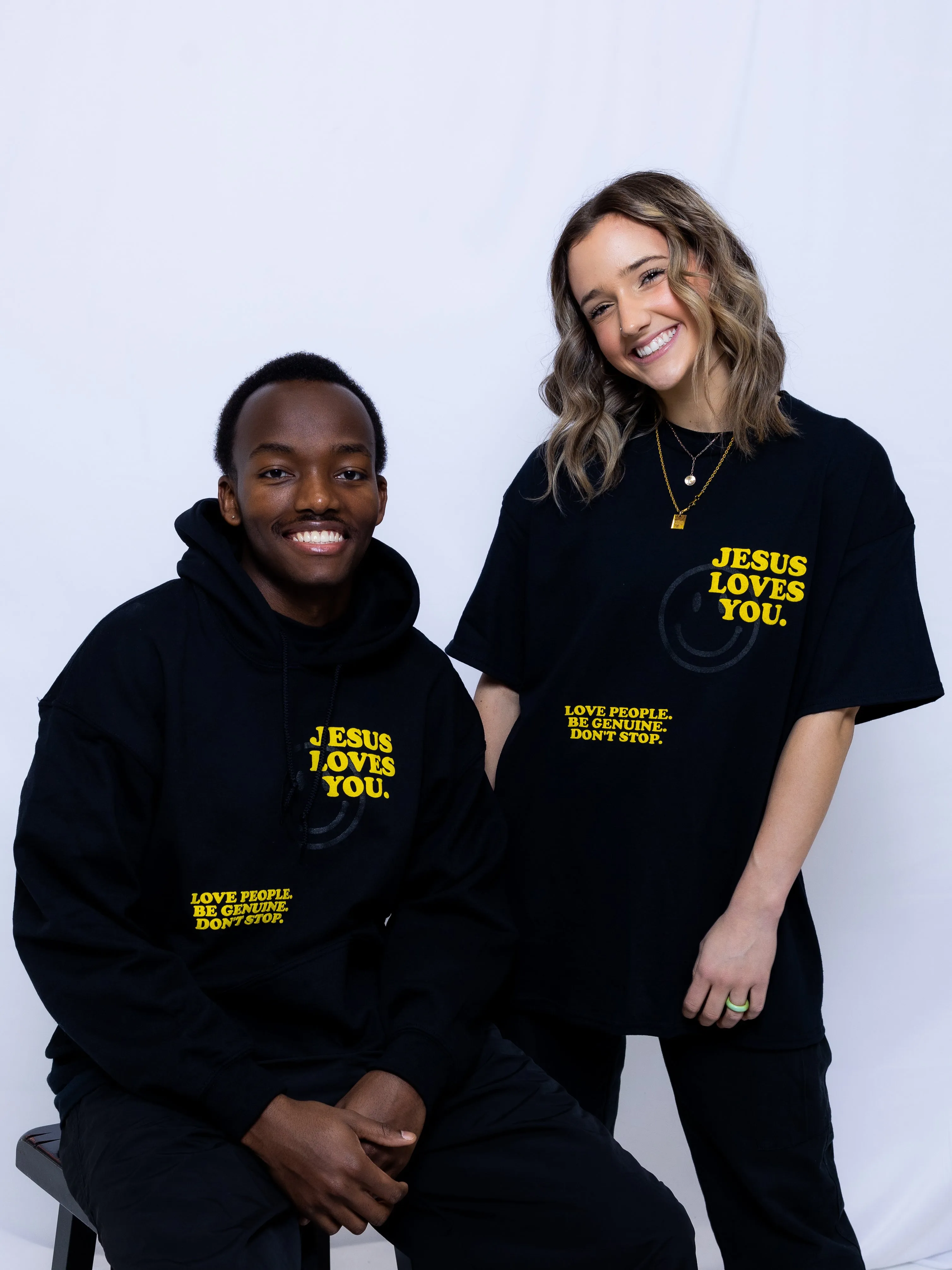 Premium Puff Print "Resolution" Tee sold by Jesus Loves You