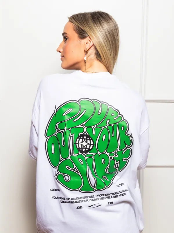 "Pour Out Your Spirit" Tee sold by Jesus Loves You
