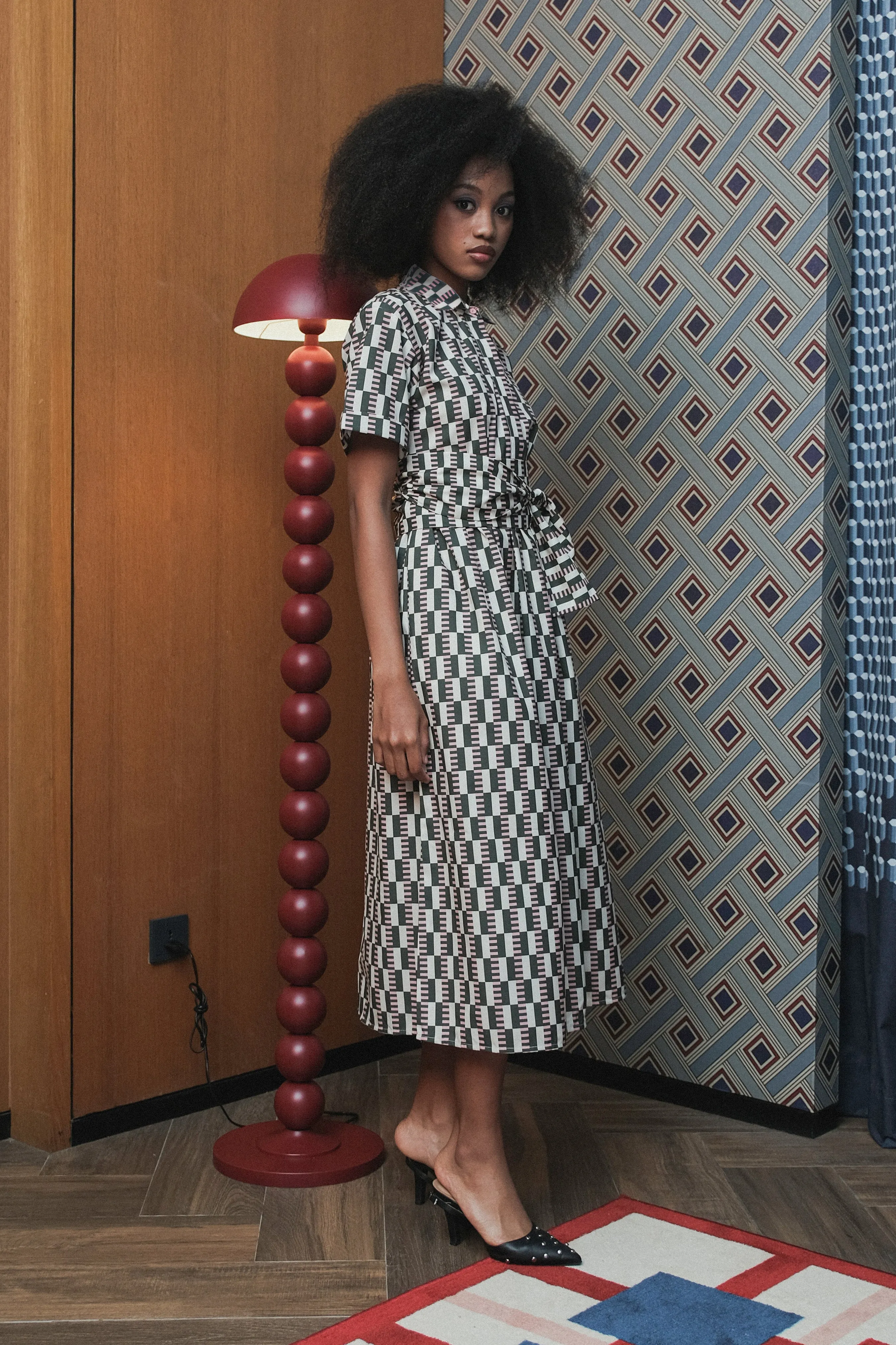 Bella Dress in Pink Pine sold by KYRRA product image thumbnail 3