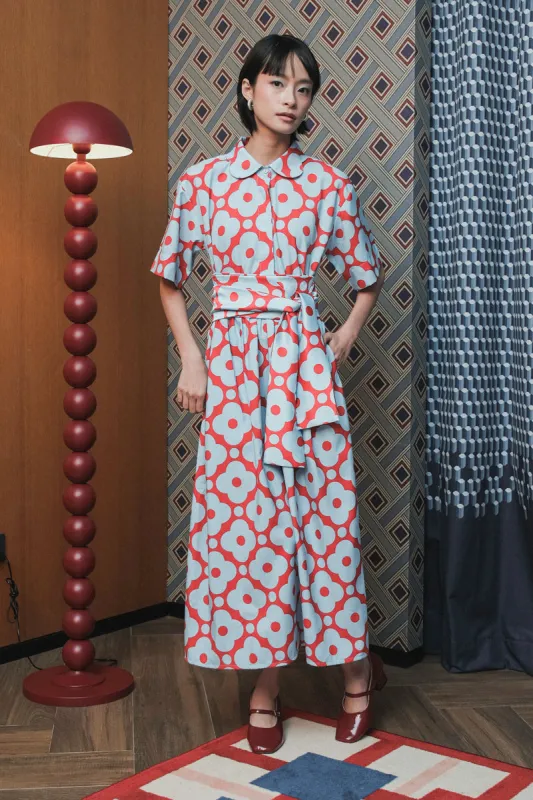 Bella Dress in Cherry Sky sold by KYRRA