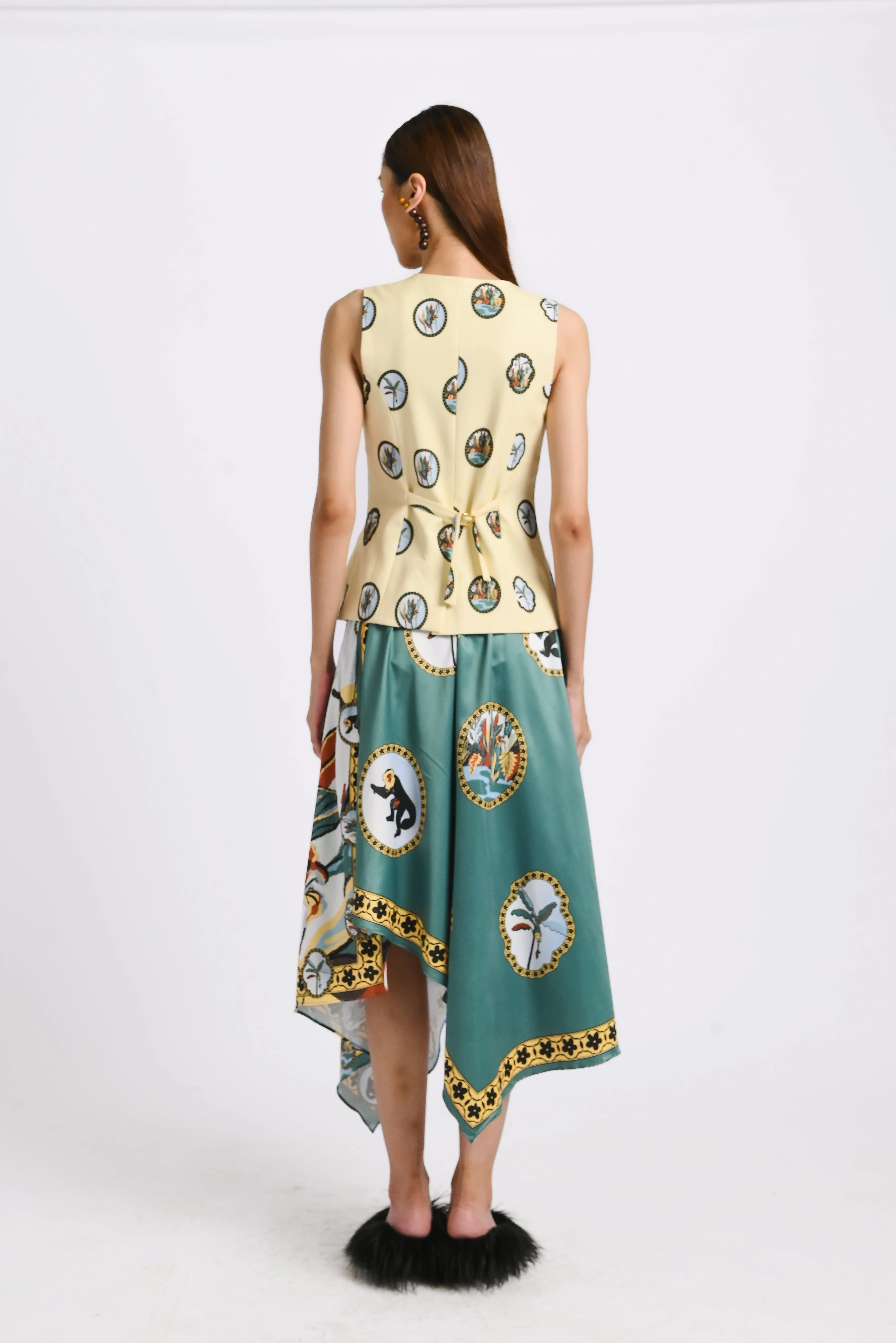 Kai Vest in Butter Yellow sold by KYRRA product image thumbnail 3