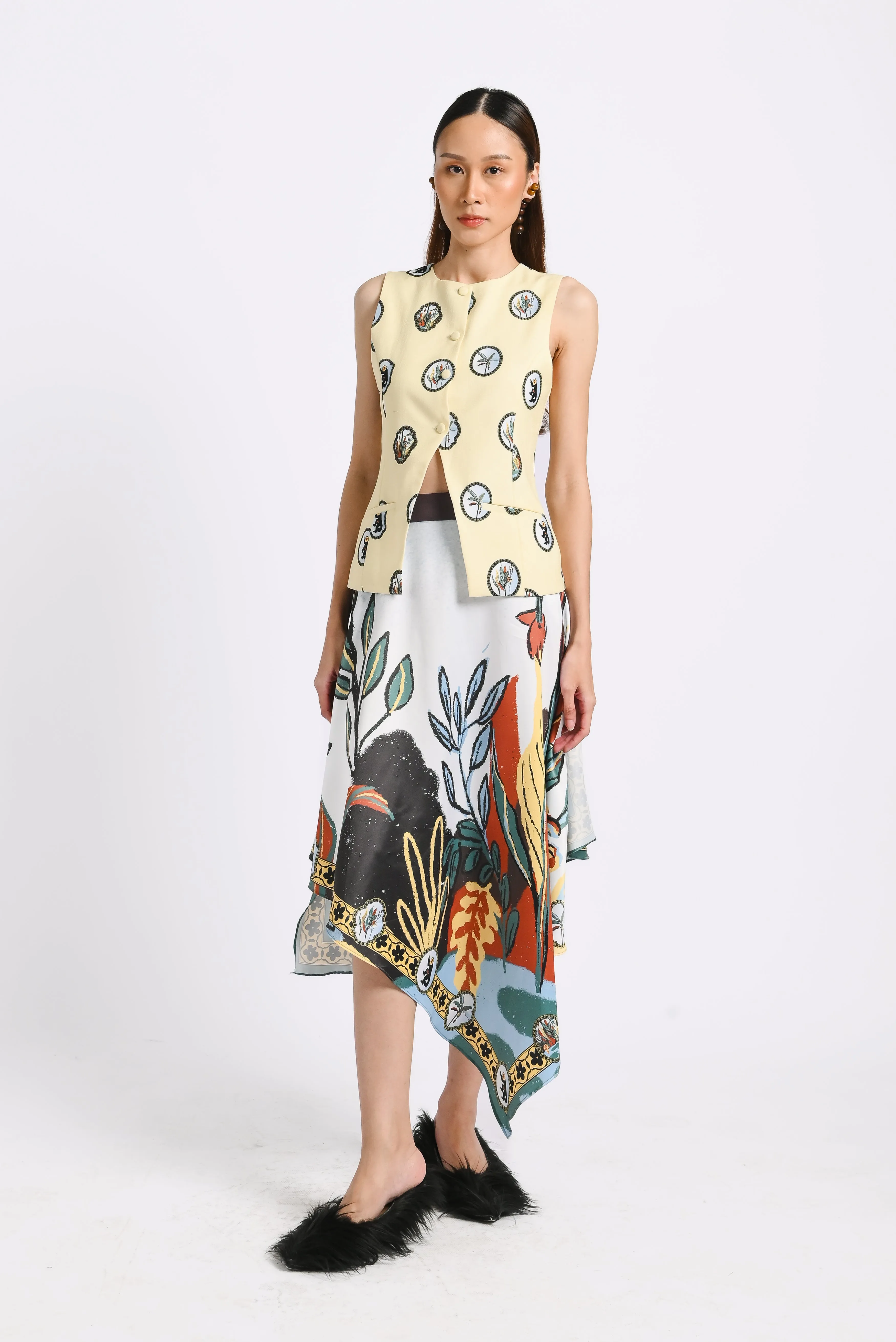 Kai Vest in Butter Yellow sold by KYRRA product image thumbnail 4