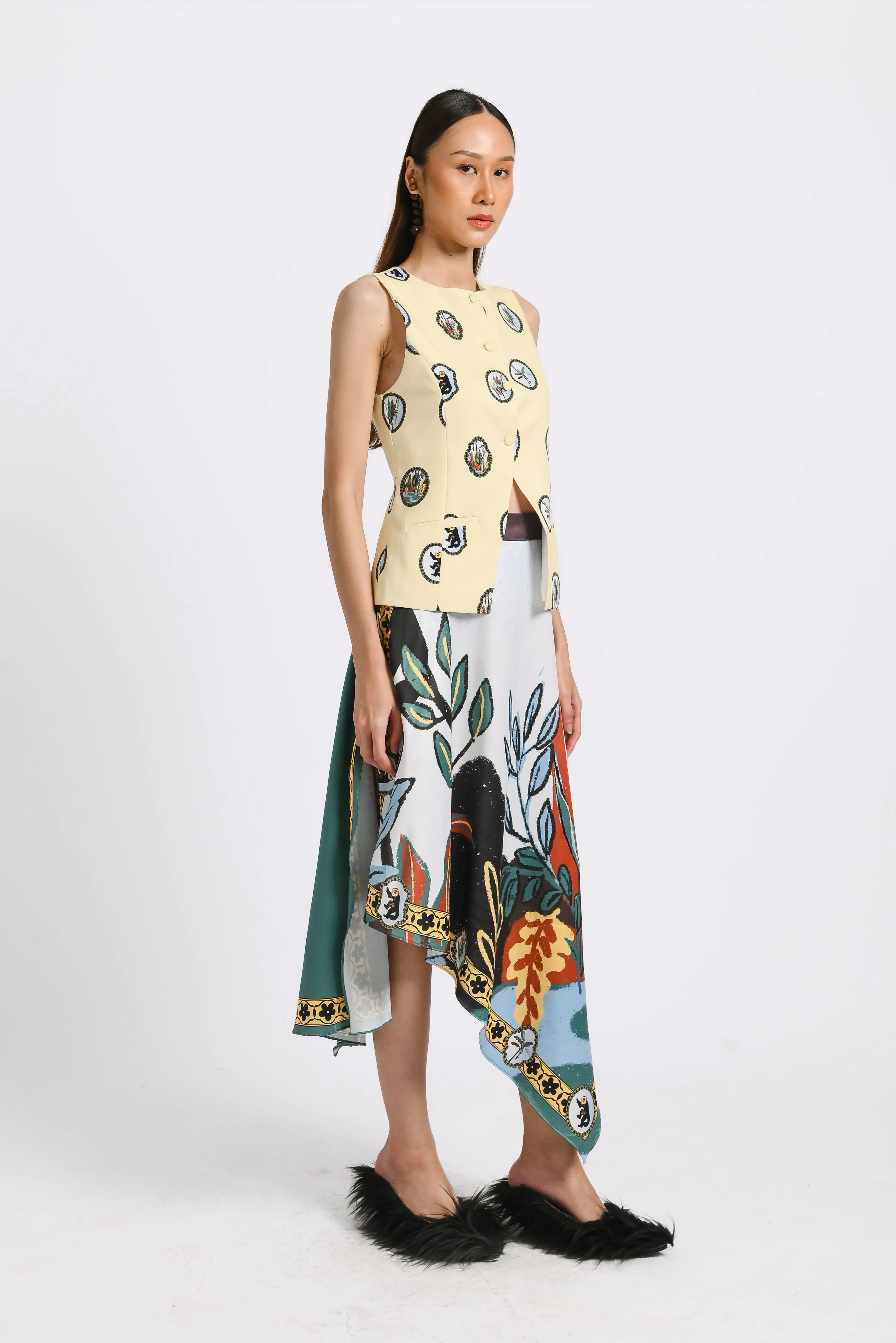 Kai Vest in Butter Yellow sold by KYRRA product image thumbnail 2