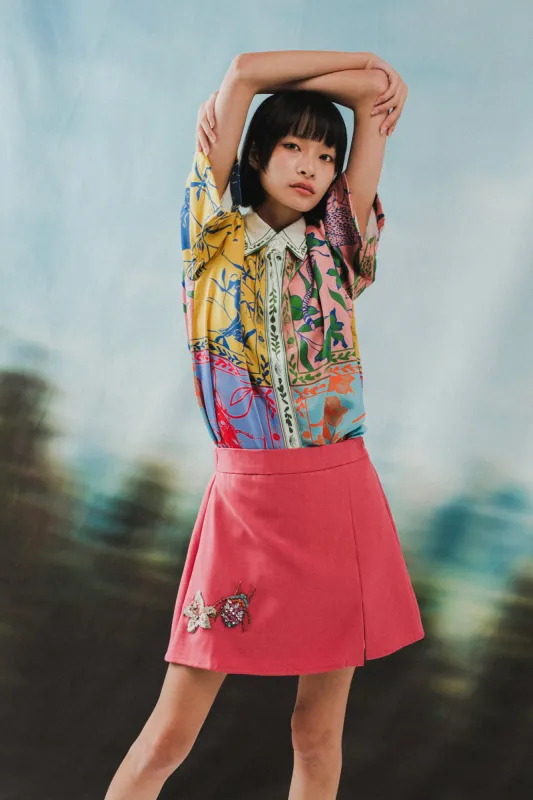 Sol Shirt in Rio Print made by KYRRA
