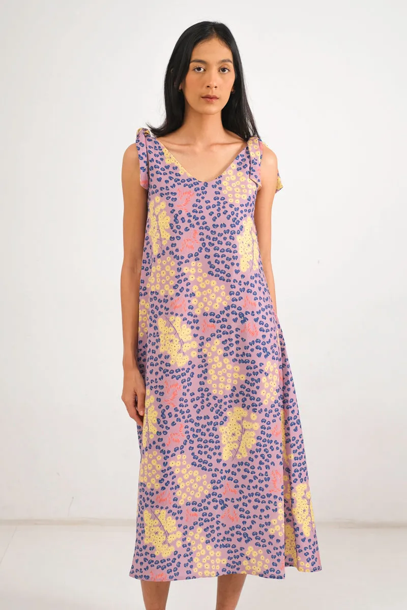 Nesia Dress in Violet sold by KYRRA