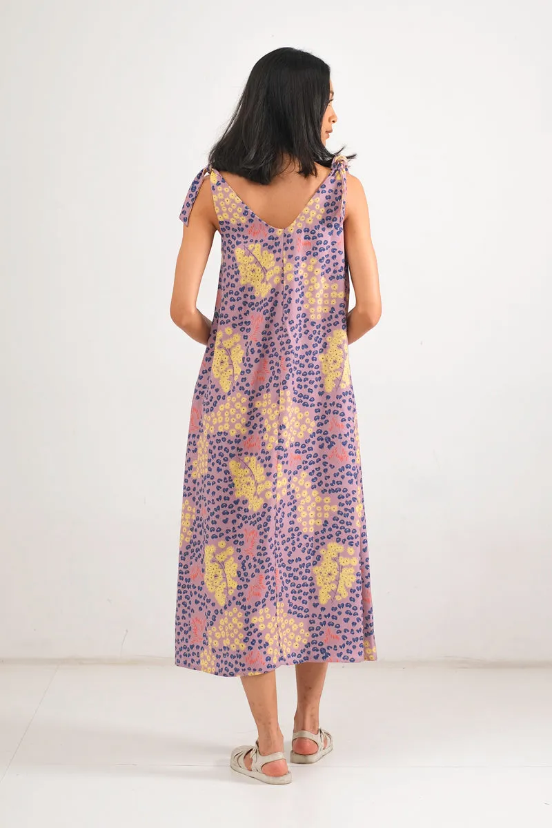 Nesia Dress in Violet sold by KYRRA product image thumbnail 5
