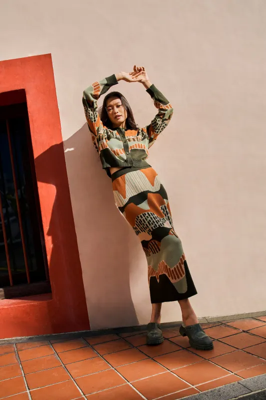 Norin Skirt In Dawn sold by KYRRA