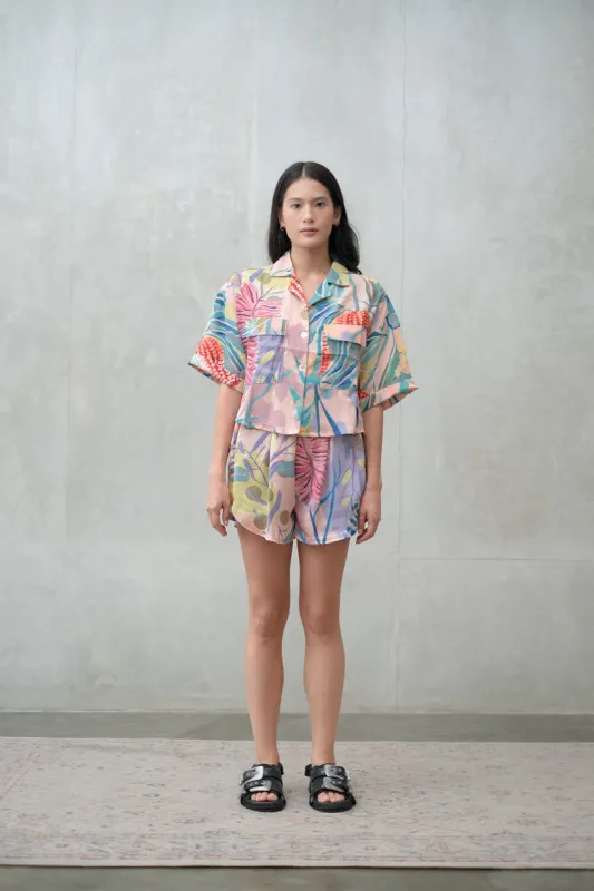 Elia Short in Blush sold by KYRRA