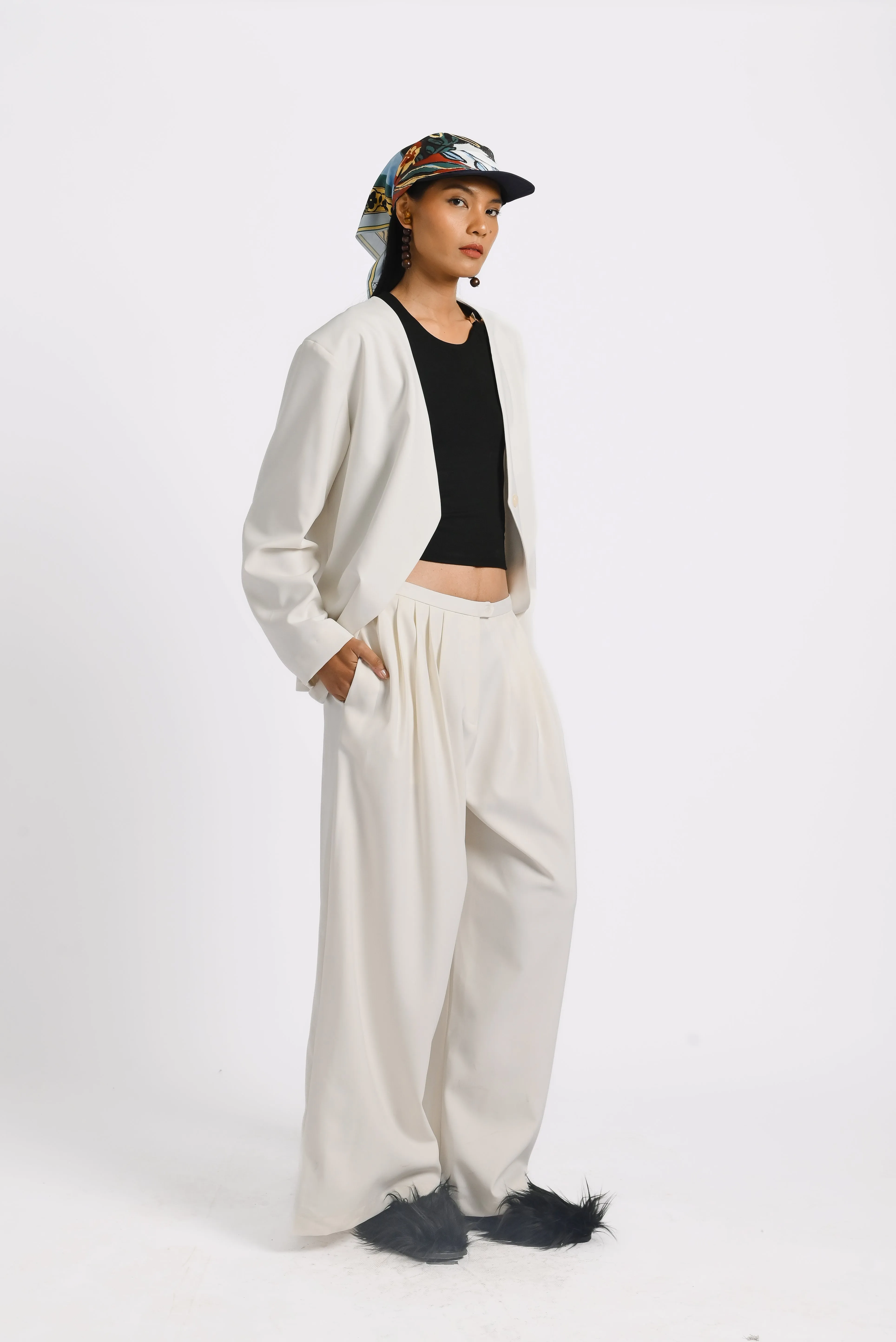 Kimo Pants in Bone White sold by KYRRA product image thumbnail 3