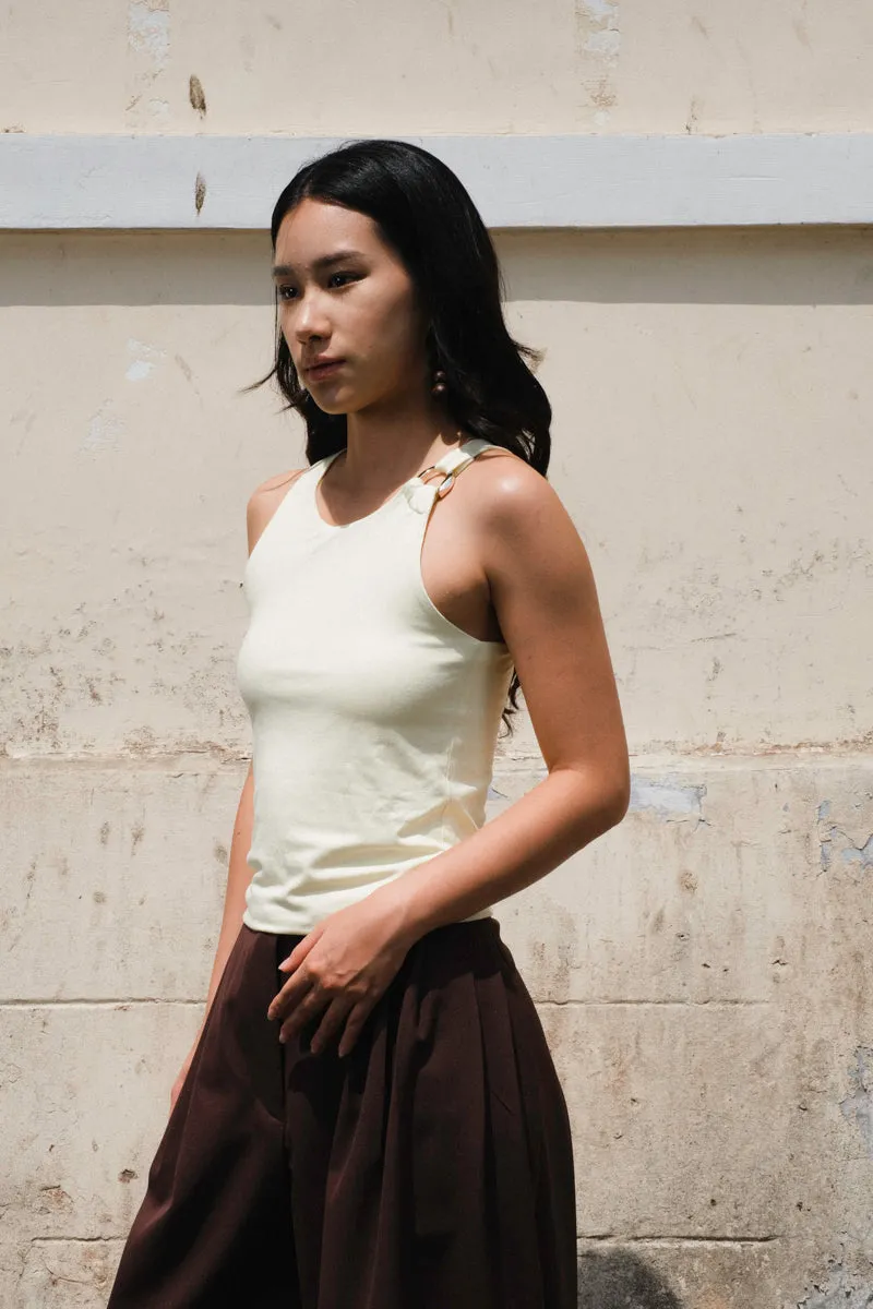 Azu Tanktop in Butter Yellow sold by KYRRA product image thumbnail 5