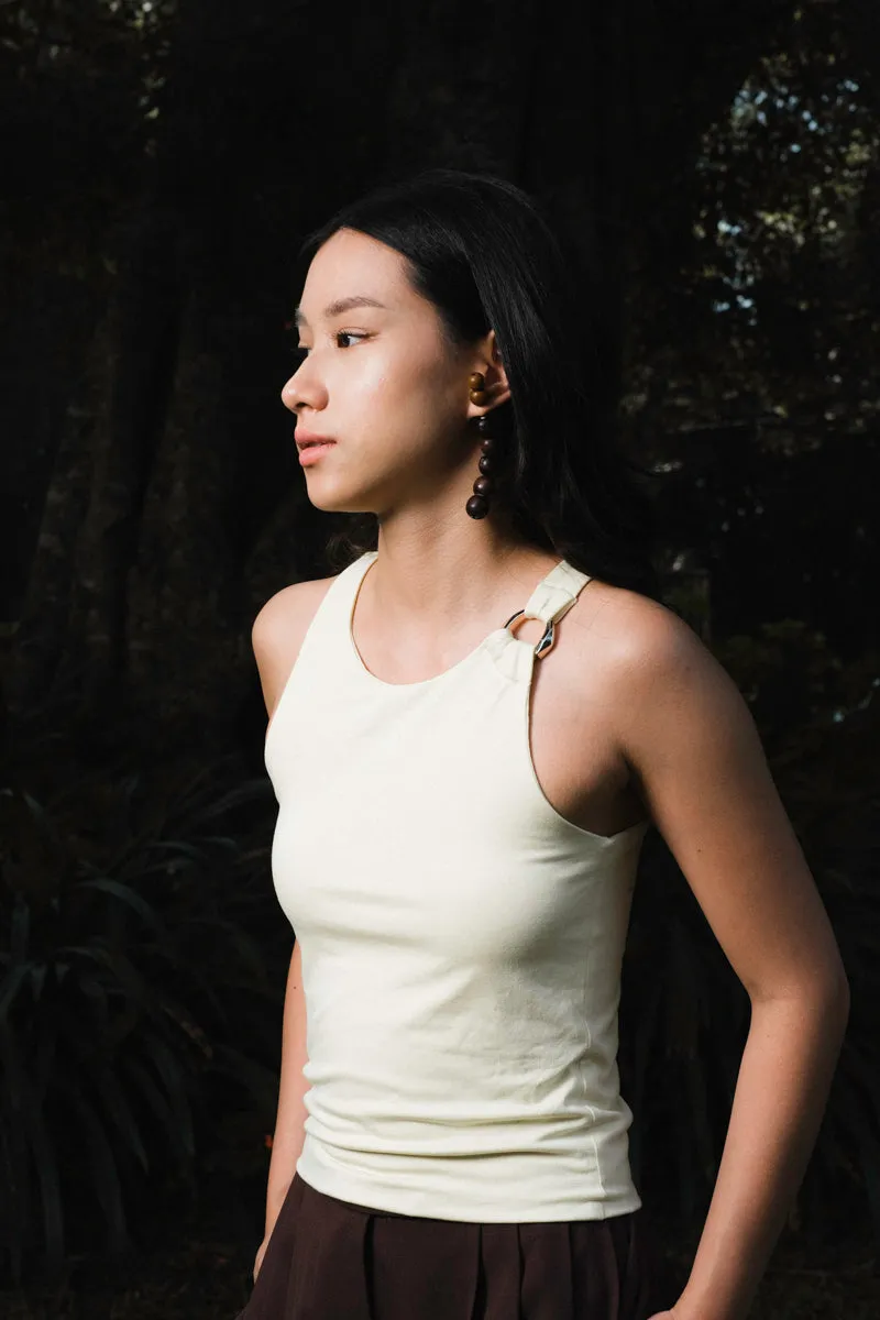 Azu Tanktop in Butter Yellow sold by KYRRA