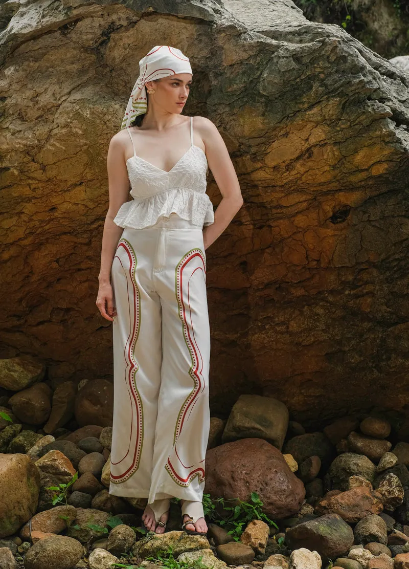 Remy Top in White Embossed sold by KYRRA product image thumbnail 3