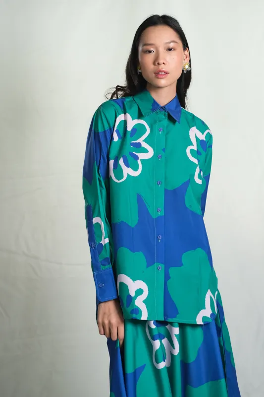 Manhattan Loose Shirt in Riesling sold by KYRRA