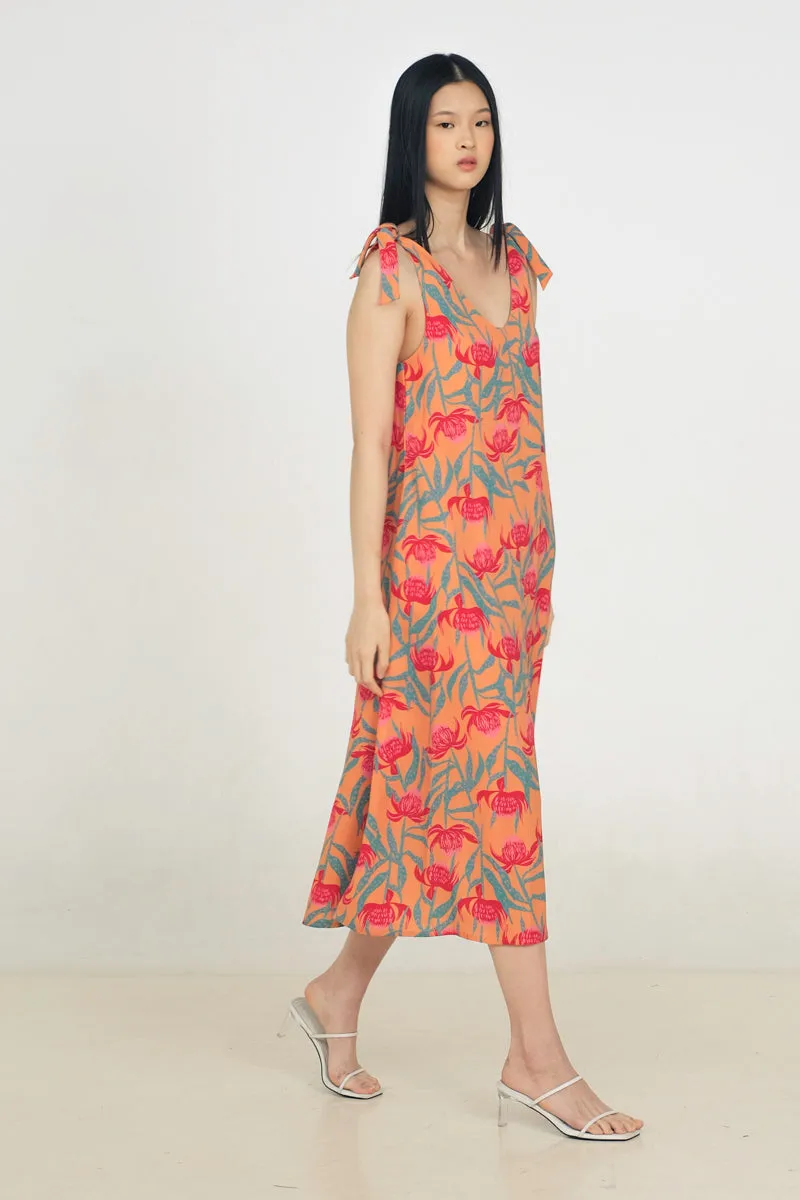Nesia Dress in Canna sold by KYRRA product image thumbnail 3