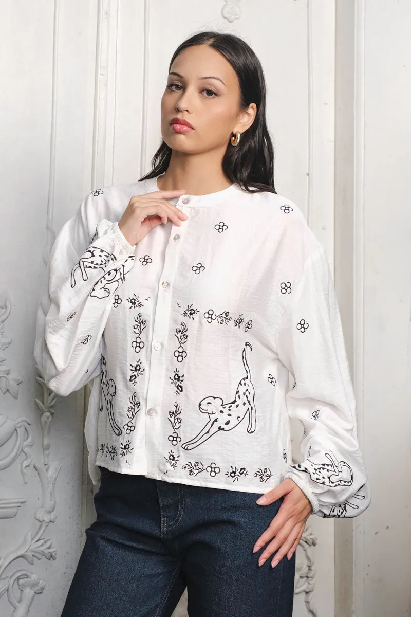 Gilly Bohemian Top sold by KYRRA