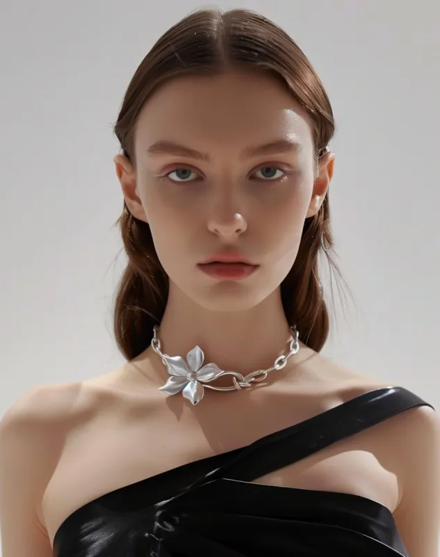 Ryder Necklace - Silver sold by JW PEI