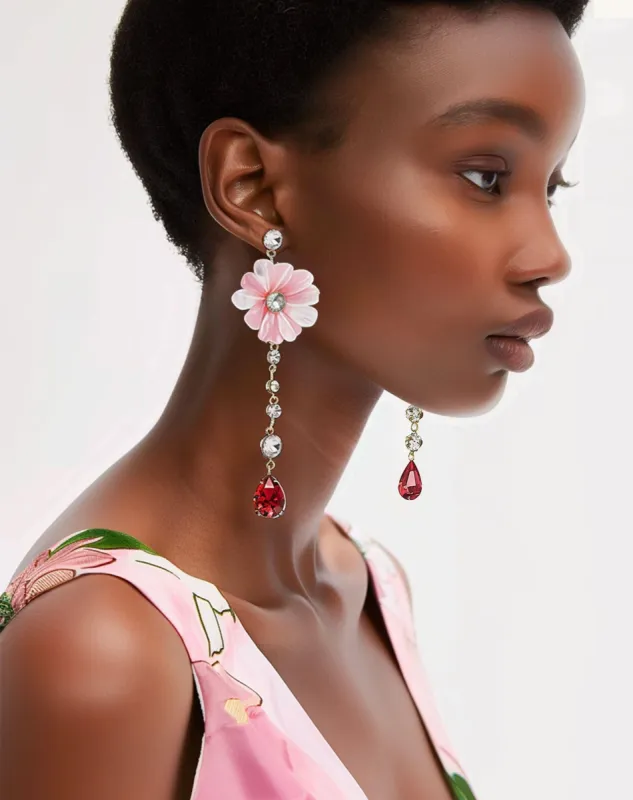 Paislee Earrings - Pink sold by JW PEI