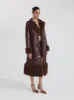 Sequin Fur Coat - Black sold by JW PEI