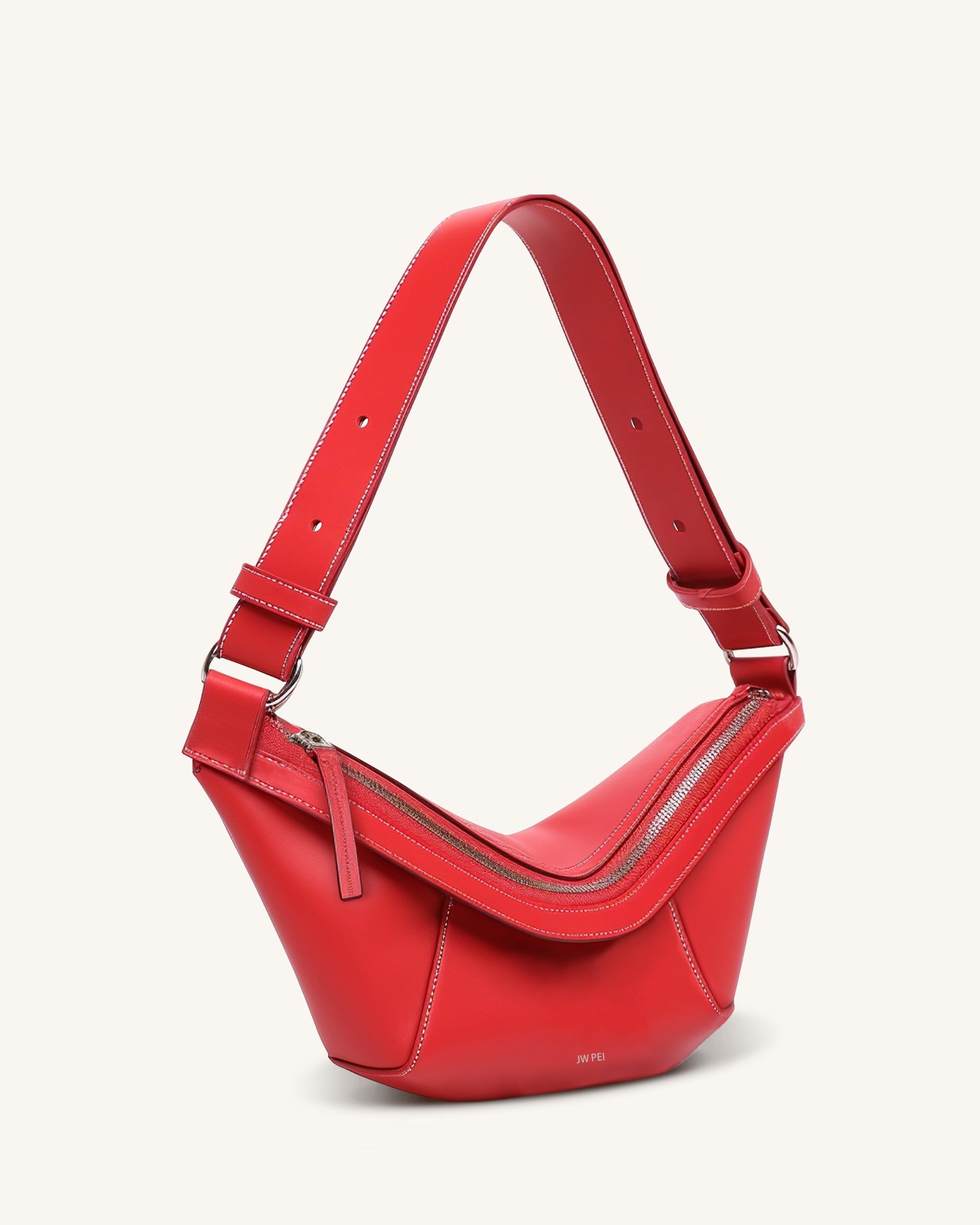 Alaqua Crossbody Bag - Red sold by JW PEI