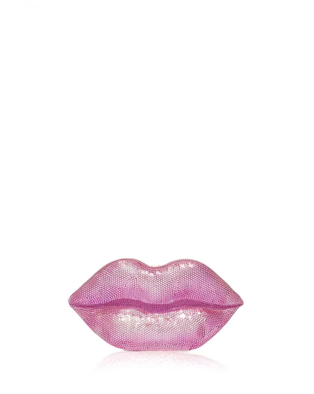 Sparkling Lip Handbag - Pink sold by JW PEI