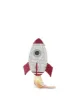 Rocket Shape Faux Crystal Clutch - Silver sold by JW PEI