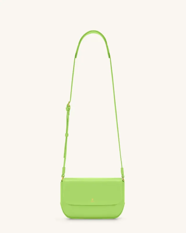 Debby Flap Crossbody  Bag - Lime Green sold by JW PEI