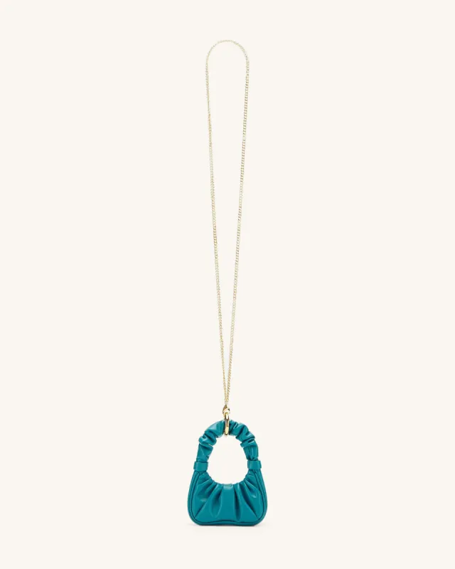 Gabbi  Super Mini Bag - Peacock Blue sold by JW PEI