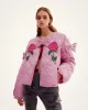 Glamorous Pink Embroidered Jacket - Pink sold by JW PEI