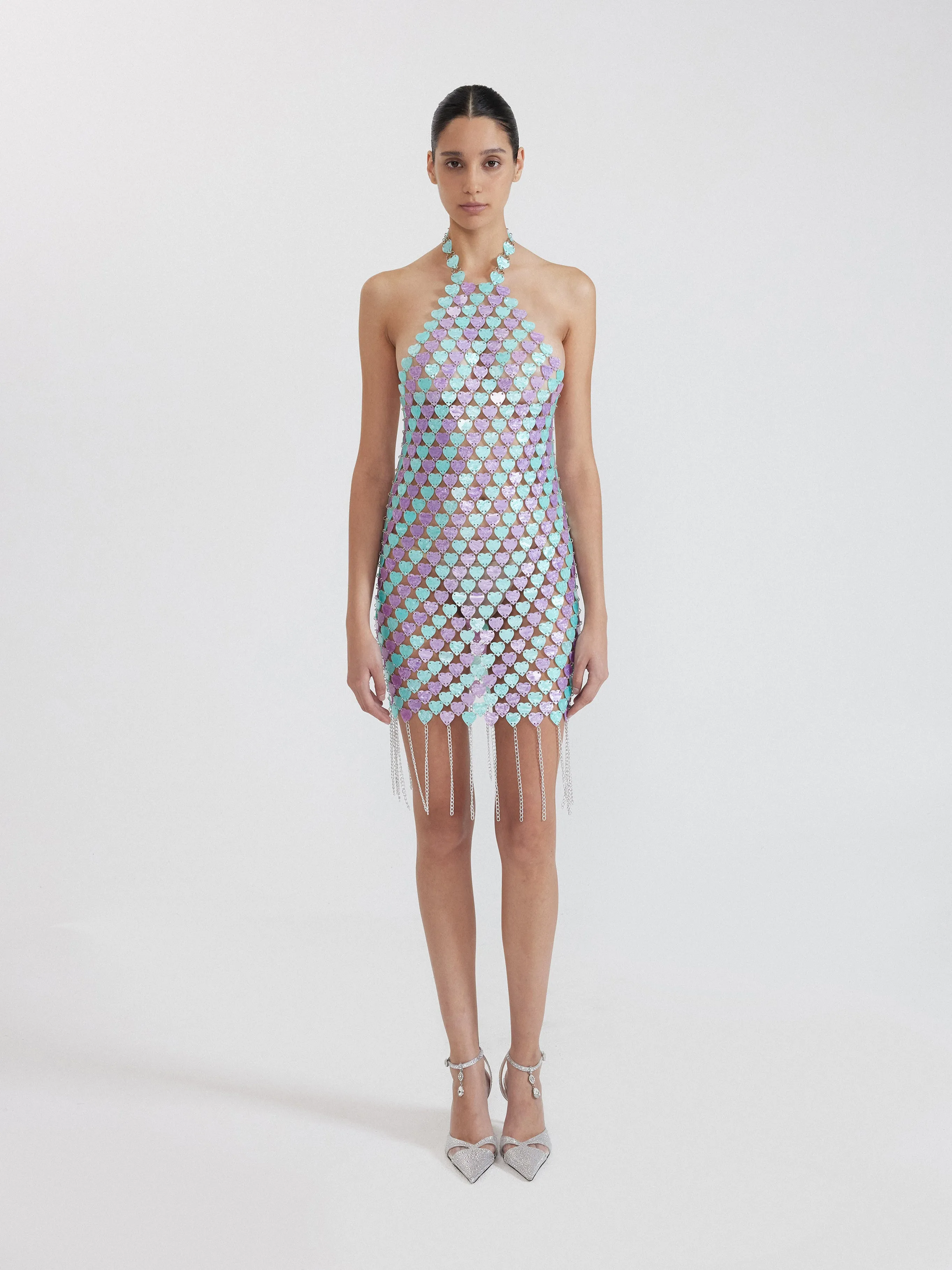 Lavender Sequin Mini Dress - Lavender sold by JW PEI