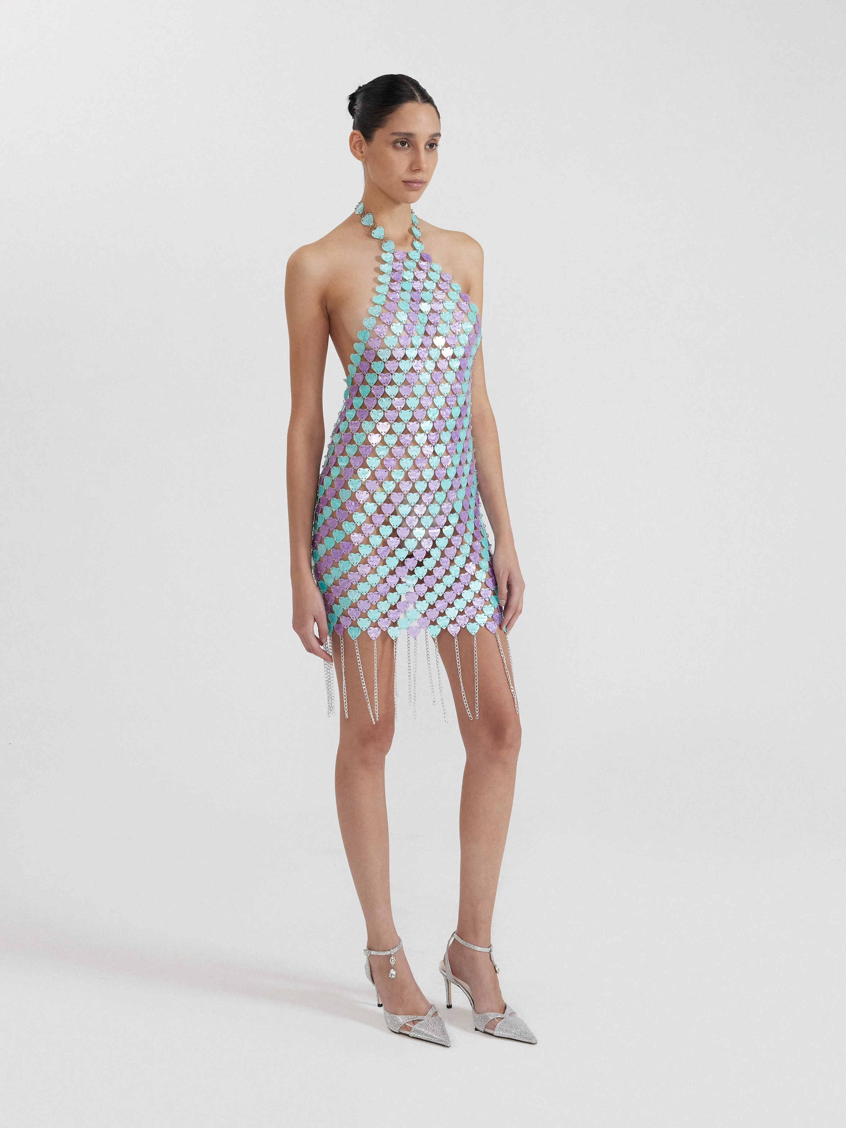 Lavender Sequin Mini Dress - Lavender sold by JW PEI product image thumbnail 2