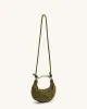 Orla Weave Handbag - Dark Olive sold by JW PEI