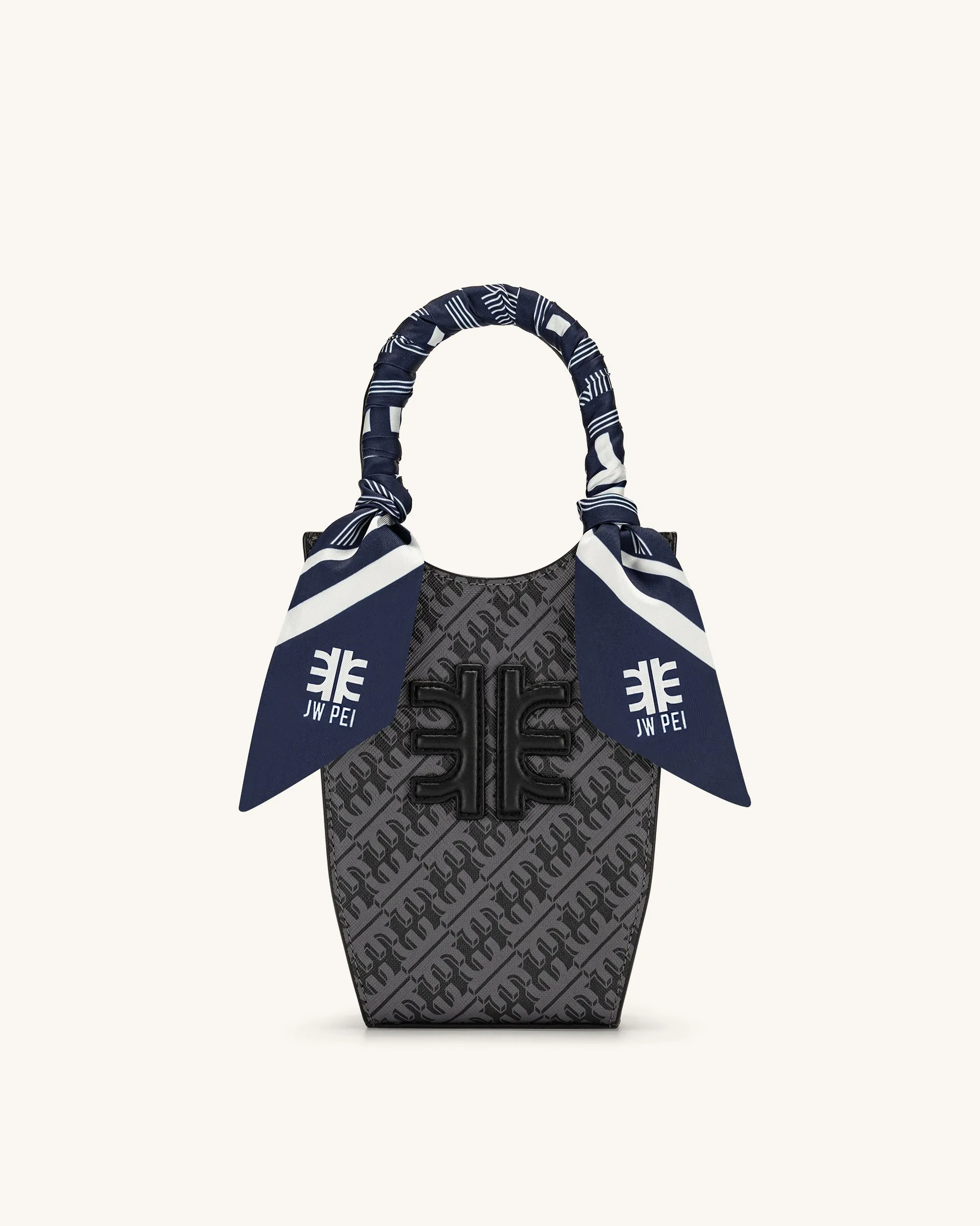 FEI Faux Silk Twill Scarf - Navy sold by JW PEI product image thumbnail 3