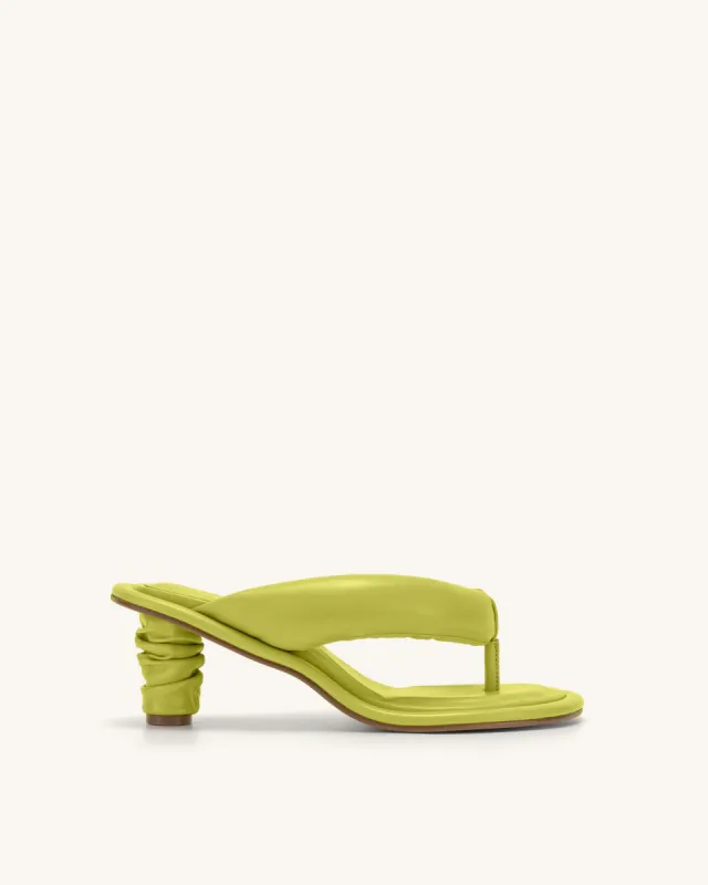 Talia Puffed Sandal - Lime Green sold by JW PEI
