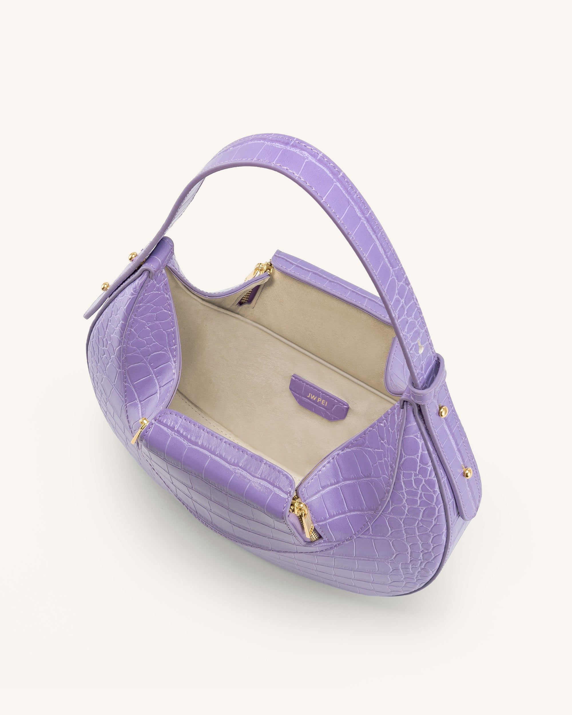 Rantan Bag - Purple Croc sold by JW PEI product image thumbnail 5