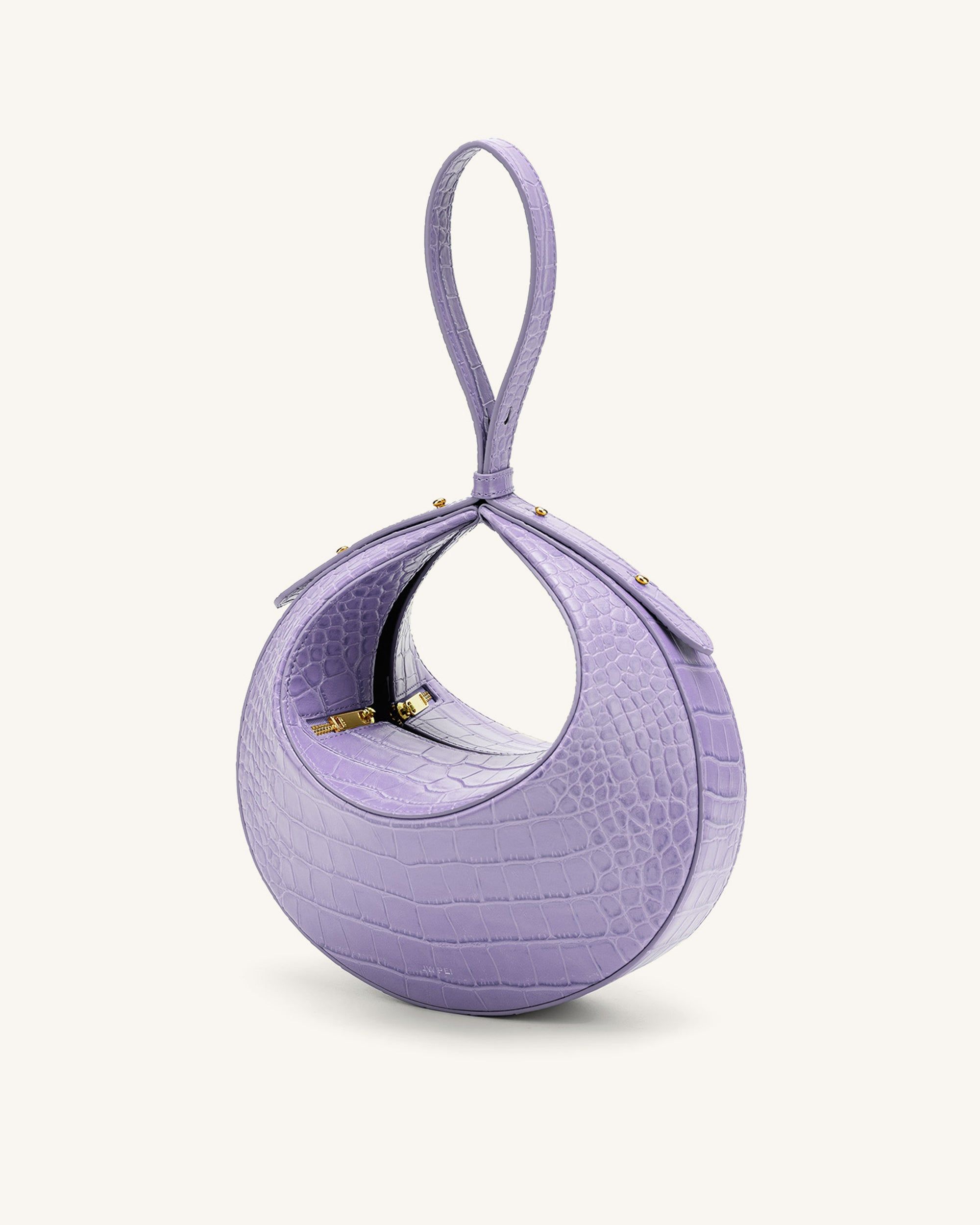 Rantan Bag - Purple Croc sold by JW PEI product image thumbnail 2