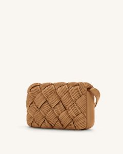 Maze Crossbody Bag - Brown sold by JW PEI
