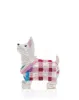 Eden Puppy Shape Faux Crystal Clutch - White sold by JW PEI