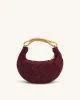Orla Weave Handbag - Claret sold by JW PEI