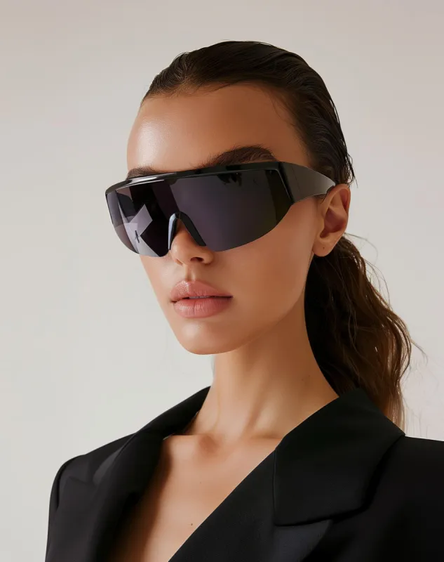Eileen Sunglasses - Black sold by JW PEI