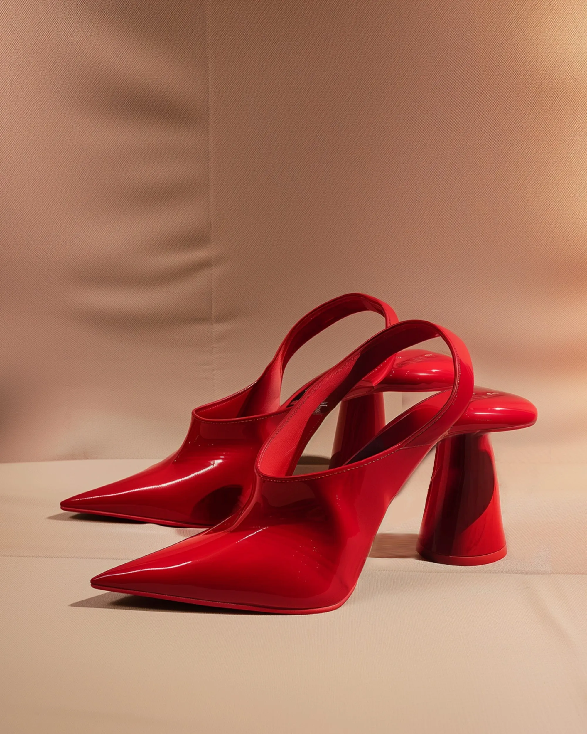 Vivovr High Heel Pumps - Red sold by JW PEI