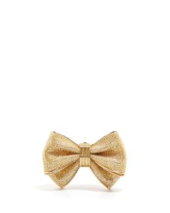 Bow-shaped Faux Crystal Clutch - Gold sold by JW PEI