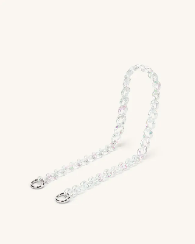 Tara Laser Transparent Acrylic Chain sold by JW PEI