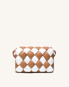 Maze Bag - White & Tan sold by JW PEI