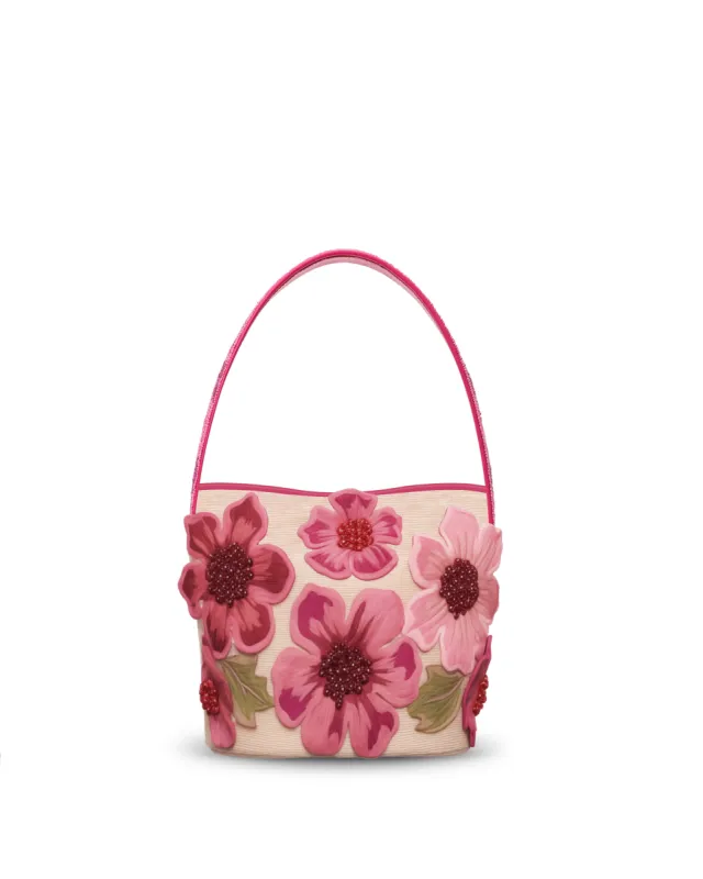 Floral Bucket Bag - Pink sold by JW PEI