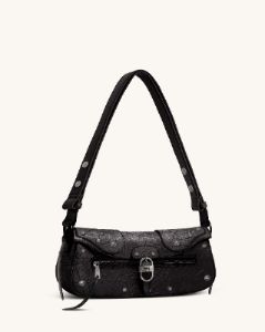 Luisa Shoulder Bag - Black sold by JW PEI